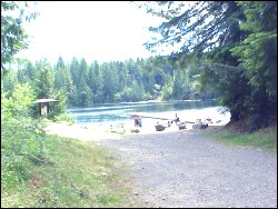 Lizard Lake Vancouver Island BC