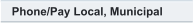 Phone/Pay Local, Municipal
